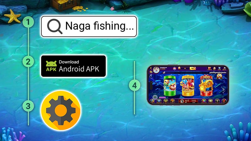 ជំហាន Naga Fishing World download